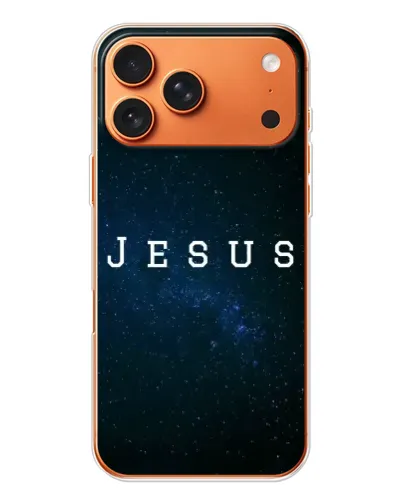 Чехол для iPhone 17 Pro Max с картинкой «Звездное небо Jesus» Чехол для iPhone 17 Pro Max с картинкой «Звездное небо Jesus»