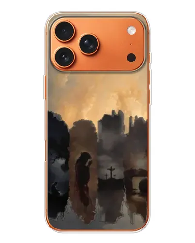 Чехол для iPhone 17 Pro Max с картинкой «Дорога к вере» Чехол для iPhone 17 Pro Max с картинкой «Дорога к вере»