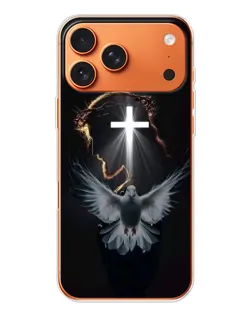 Чехол для iPhone 17 Pro Max с картинкой «Голубь и Свет»