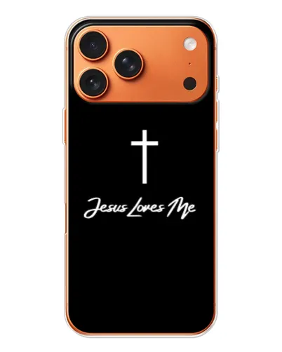 Чехол для iPhone 17 Pro Max с картинкой «Иисус любит тебя» Чехол для iPhone 17 Pro Max с картинкой «Иисус любит тебя»