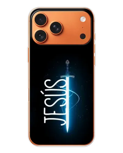 Чехол для iPhone 17 Pro Max с картинкой «Меч Духа Jesus» Чехол для iPhone 17 Pro Max с картинкой «Меч Духа Jesus»