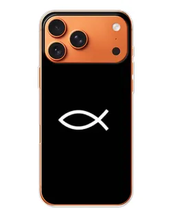Чехол для iPhone 17 Pro Max с картинкой «Символ рыбы Jesus» Чехол для iPhone 17 Pro Max с картинкой «Символ рыбы Jesus»
