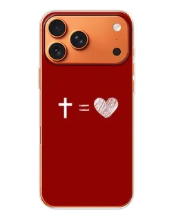 Чехол для iPhone 17 Pro Max с картинкой «Уравнение любви» Чехол для iPhone 17 Pro Max с картинкой «Уравнение любви»