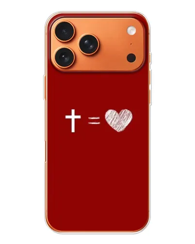 Чехол для iPhone 17 Pro Max с картинкой «Уравнение любви» Чехол для iPhone 17 Pro Max с картинкой «Уравнение любви»