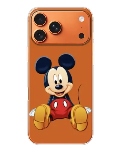 Чехол для iPhone 17 Pro Max с картинкой «Микки отдыхает»