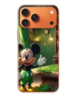 Чехол для iPhone 17 Pro Max с картинкой «Микки в мастерской»