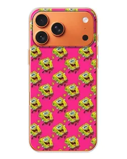 Чехол для iPhone 17 Pro Max с картинкой «Розовый паттерн»