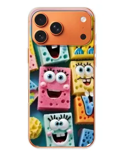 Чехол для iPhone 17 Pro Max с картинкой «Цветные губки»