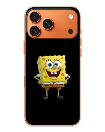 Чехол для iPhone 17 Pro Max с картинкой «Классический Губка Боб»