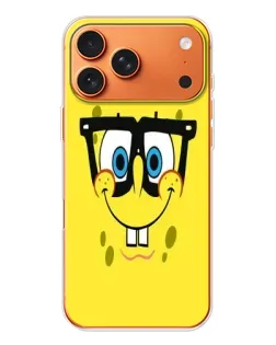Чохол для iPhone 17 Pro Max з картинкою «Мінімалістичний Спанч Боб» Чохол для iPhone 17 Pro Max з картинкою «Мінімалістичний Спанч Боб»