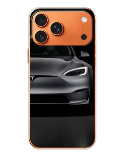 Чехол для iPhone 17 Pro Max с картинкой «Tesla Model S Look» Чехол для iPhone 17 Pro Max с картинкой «Tesla Model S Look»