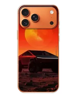 Чехол для iPhone 17 Pro Max с картинкой «Cybertruck на Марсе» Чехол для iPhone 17 Pro Max с картинкой «Cybertruck на Марсе»