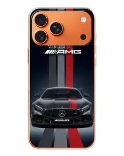 Чехол для iPhone 17 Pro Max с картинкой «Mercedes — белый карбон» Чехол для iPhone 17 Pro Max с картинкой «Mercedes — белый карбон»