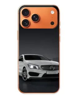 Чохол для iPhone 17 Pro Max з картинкою «Mercedes AMG GT Silver»
