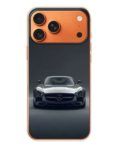 Чохол для iPhone 17 Pro Max з картинкою «Mercedes на чорному» Чохол для iPhone 17 Pro Max з картинкою «Mercedes на чорному»