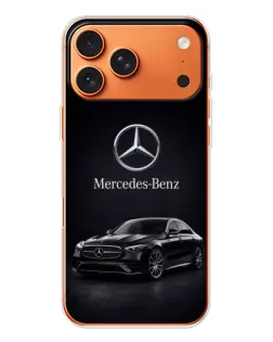 Чохол для iPhone 17 Pro Max з картинкою «Mercedes — решітка радіатора»