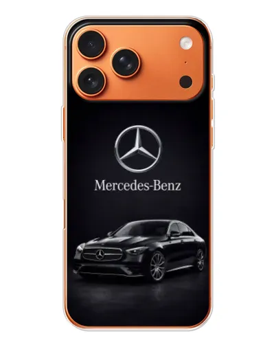 Чохол для iPhone 17 Pro Max з картинкою «Mercedes — решітка радіатора»