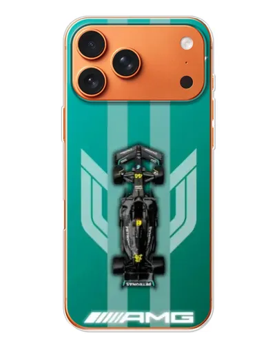 Чохол для iPhone 17 Pro Max з картинкою «Mercedes AMG Petronas»
