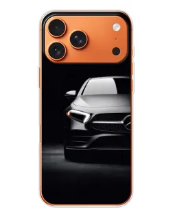 Чохол для iPhone 17 Pro Max з картинкою «Світло фар Mercedes»