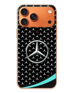 Чохол для iPhone 17 Pro Max з картинкою «Mercedes — бірюзовий акцент»