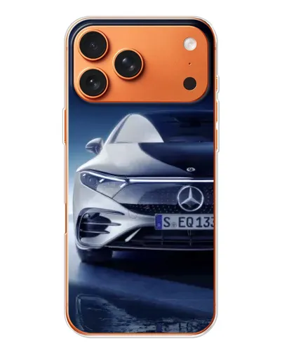 Чохол для iPhone 17 Pro Max з картинкою «Mercedes EQ — майбутнє»