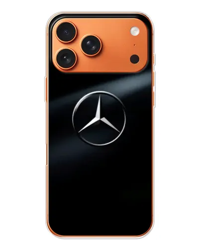 Чохол для iPhone 17 Pro Max з картинкою «Mercedes на металі»
