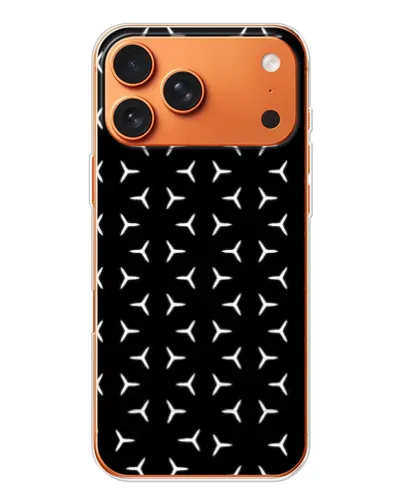 Чохол для iPhone 17 Pro Max з картинкою «Mercedes паттерн зірок» Чохол для iPhone 17 Pro Max з картинкою «Mercedes паттерн зірок»