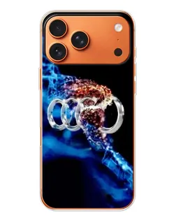 Чохол для iPhone 17 Pro Max з картинкою «Енергія лого Audi»