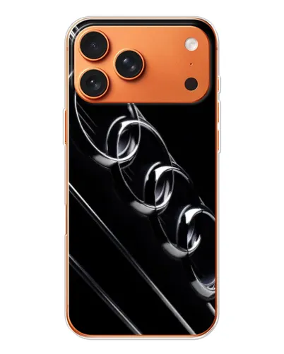Чохол для iPhone 17 Pro Max з картинкою «Audi — абстрактні кільця»