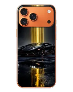 Чехол для iPhone 17 Pro Max с картинкой «Ночной Lamborghini драйв» Чехол для iPhone 17 Pro Max с картинкой «Ночной Lamborghini драйв»