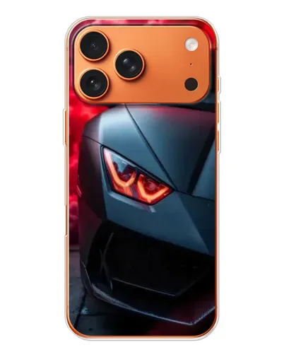 Чехол для iPhone 17 Pro Max с картинкой «Lamborghini красное сияние»