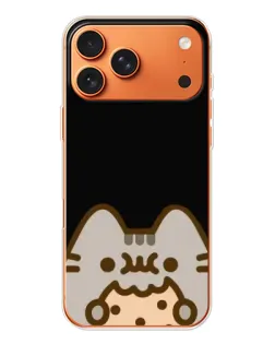 Чехол для iPhone 17 Pro Max с картинкой «Пушин на черном»