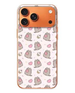 Чехол для iPhone 17 Pro Max с картинкой «Пушин и сладости»