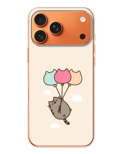 Чохол для iPhone 17 Pro Max з картинкою «Пушин на кульках»
