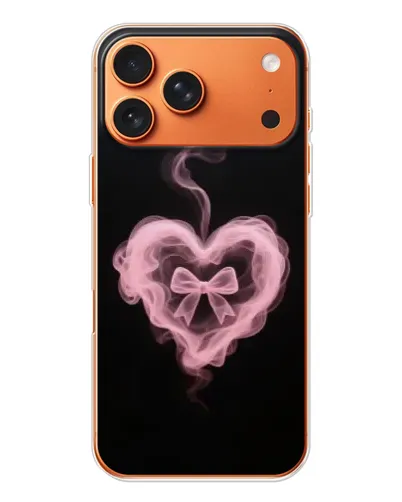 Чехол для iPhone 17 Pro Max с картинкой «Дымчатое сердце» Чехол для iPhone 17 Pro Max с картинкой «Дымчатое сердце»