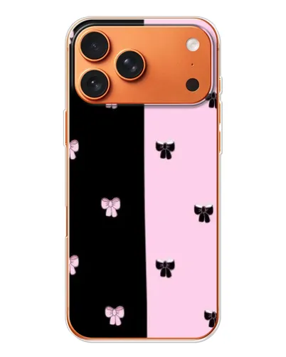 Чехол для iPhone 17 Pro Max с картинкой «Контрастные банты» Чехол для iPhone 17 Pro Max с картинкой «Контрастные банты»