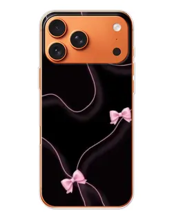 Чехол для iPhone 17 Pro Max с картинкой «Розовые ленты»