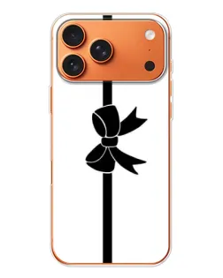 Чехол для iPhone 17 Pro Max с картинкой «Вертикальный бант»
