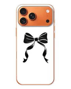 Чехол для iPhone 17 Pro Max с картинкой «Классический бант»