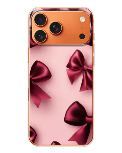 Чехол для iPhone 17 Pro Max с картинкой «Бордовый атлас» Чехол для iPhone 17 Pro Max с картинкой «Бордовый атлас»