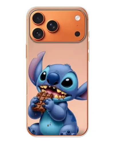 Чехол для iPhone 17 Pro Max с картинкой «Стич ест шоколад» Чехол для iPhone 17 Pro Max с картинкой «Стич ест шоколад»