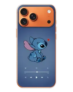 Чехол для iPhone 17 Pro Max с картинкой «Музыкальный Stitch»