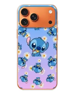 Чехол для iPhone 17 Pro Max с картинкой «Паттерн со Стичем»