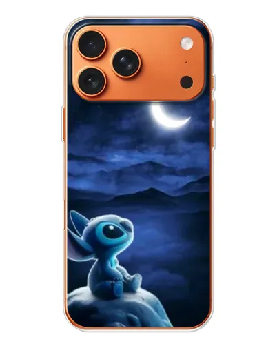 Чехол для iPhone 17 Pro Max с картинкой «Лунная ночь Стича» Чехол для iPhone 17 Pro Max с картинкой «Лунная ночь Стича»