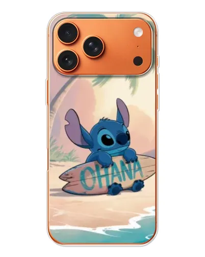 Чехол для iPhone 17 Pro Max с картинкой «Стич на серфе» Чехол для iPhone 17 Pro Max с картинкой «Стич на серфе»
