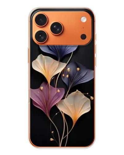 Чехол для iPhone 17 Pro Max с картинкой «Лиловые цветы грации» Чехол для iPhone 17 Pro Max с картинкой «Лиловые цветы грации»