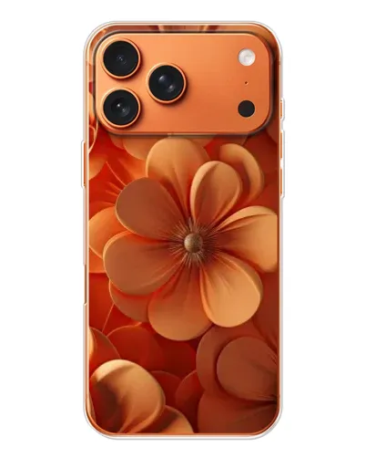 Чехол для iPhone 17 Pro Max с картинкой «Оранжевый макро цветок» Чехол для iPhone 17 Pro Max с картинкой «Оранжевый макро цветок»