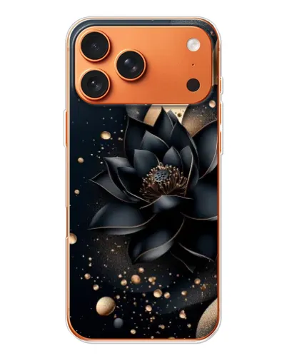 Чехол для iPhone 17 Pro Max с картинкой «Черный лотос» Чехол для iPhone 17 Pro Max с картинкой «Черный лотос»