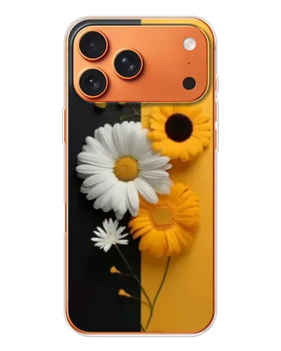 Чехол для iPhone 17 Pro Max с картинкой «Подсолнух и ромашка» Чехол для iPhone 17 Pro Max с картинкой «Подсолнух и ромашка»