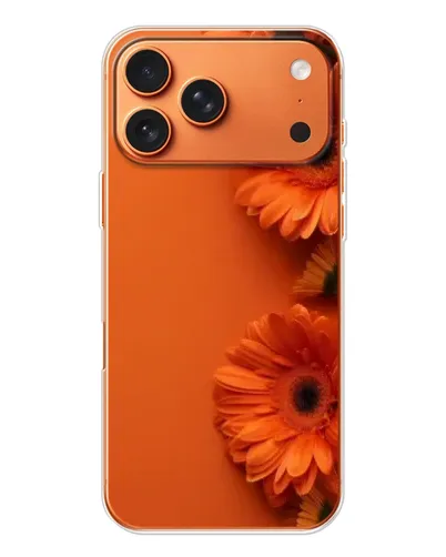 Чехол для iPhone 17 Pro Max с картинкой «Оранжевые герберы» Чехол для iPhone 17 Pro Max с картинкой «Оранжевые герберы»
